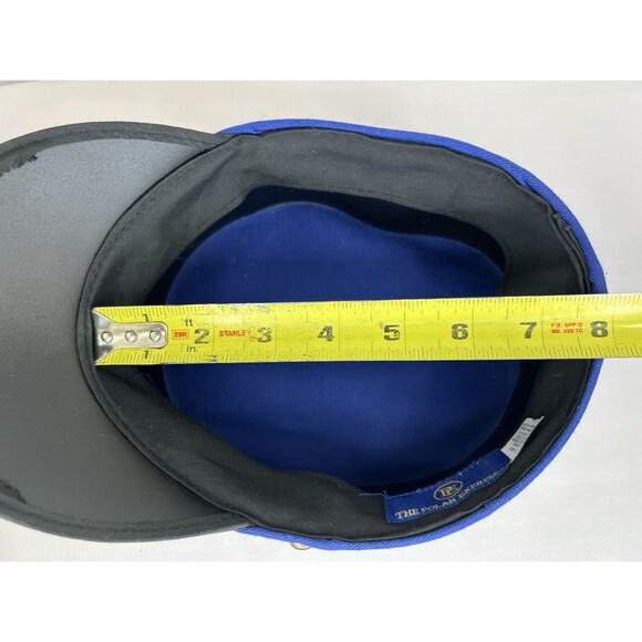 The Polar Express Train Conductor Youth Hat Cap Christmas Holiday Size L - Picture 10 of 11